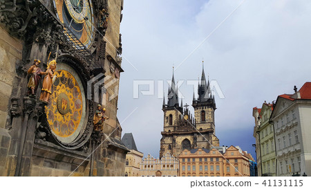 Tyn Cathedral and Old Town Hall Tower 41131115