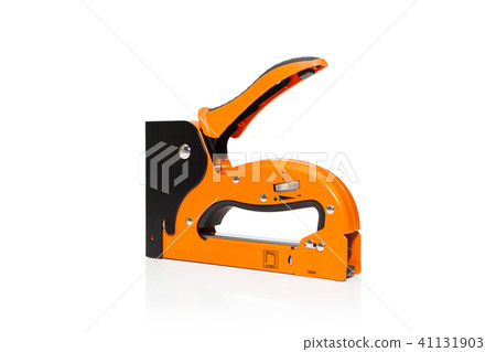 Industrial stapler isolated on white Industrial stapler isolated on white 41131903