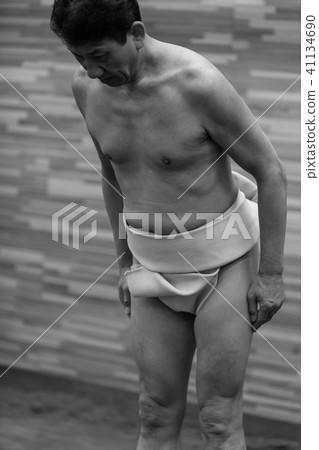 sumo, sumo wrestling, giving thanks 41134690