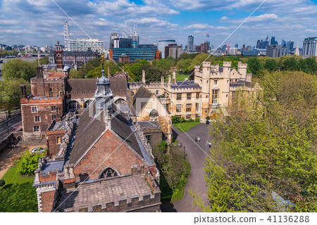 View of Lambeth Palace architecture View of Lambeth Palace architecture 41136288