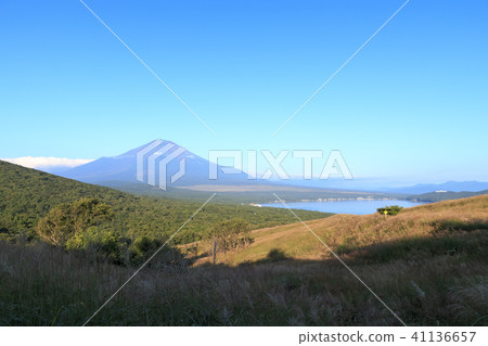 Scenic view (Yamanashi Prefecture, Panoramic stand, Autumn) 41136657