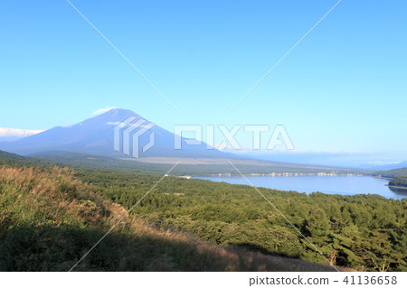 Scenic view (Yamanashi Prefecture, Panoramic stand, Autumn) 41136658