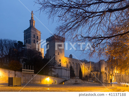 Illuminated Palais des Papes, Avignon Illuminated Palais des Papes, Avignon 41137188