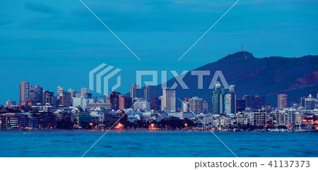 benidorm cityscape night benidorm cityscape night 41137373