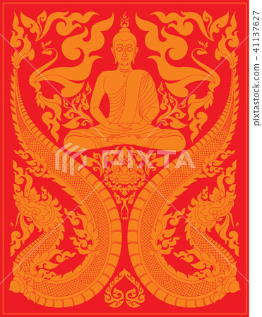 Buddha Bodhi Leaf Naga Titan Heart Swan Artwork Buddha Bodhi Leaf Naga Titan Heart Swan Artwork 41137627