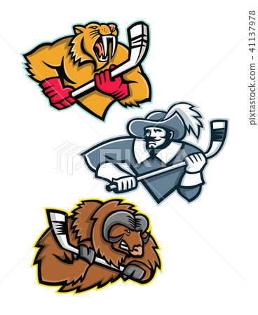 Ice Hockey Sports Mascot Collection Ice Hockey Sports Mascot Collection 41137978
