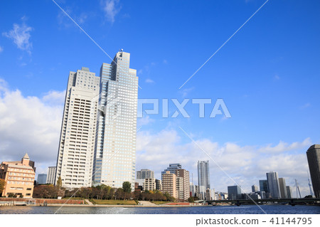 隅田川在晴朗的天氣(秋天) 隅田川在晴朗的天氣(秋天) 41144795