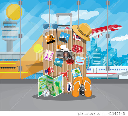 International airport concept. International airport concept. 41149643