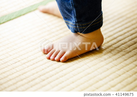 The legs of a standing child The legs of a standing child 41149675