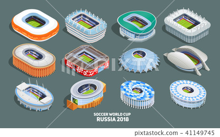 Football World Cup  Icons Set 41149745