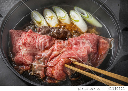 Japanese Beef Sukiyaki Tasty sukiyaki Japanese cuisine Japanese Beef Sukiyaki Tasty sukiyaki Japanese cuisine 41150621