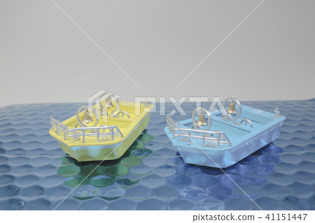 a tiny figure with a small boat a tiny figure with a small boat 41151447