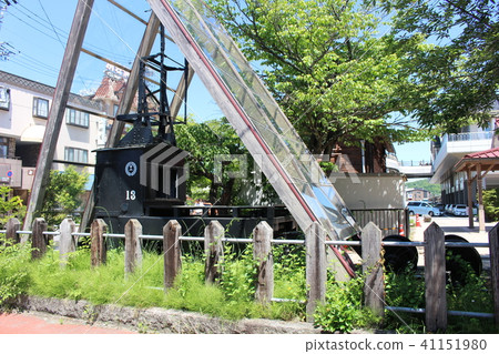 草輕電鐵路deki 13存儲車輕井澤站長野縣 41151980