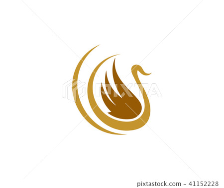 Goose Logo Template-插圖素材 [41152228] - PIXTA圖庫