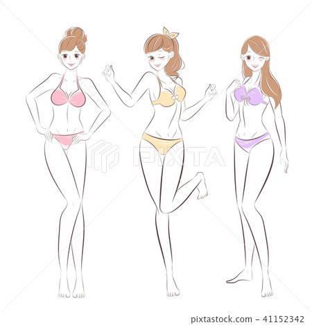 beauty cartoon woman beauty cartoon woman 41152342