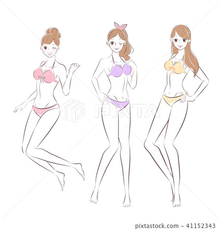 beauty cartoon woman beauty cartoon woman 41152343