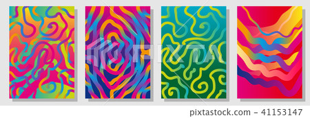 Set of colorful backgrouds with carnival motifs. Set of colorful backgrouds with carnival motifs. 41153147