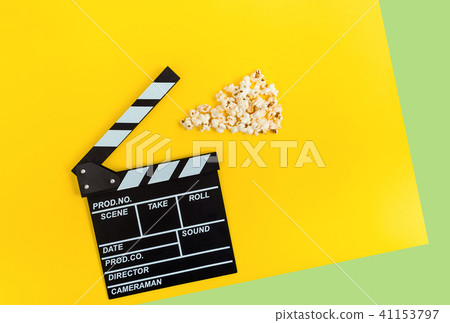 Cinema background. Film watching. 41153797