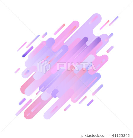 Glitch effect background with digital distortion lines in trendy ultra violet color. 41155245