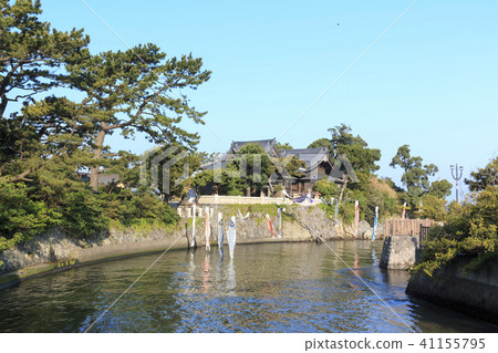 寺公司風景(神奈川縣,守護神社,春天) 寺公司風景(神奈川縣,守護神社,春天) 41155795