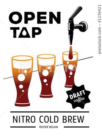 open tap nitro coffee poster open tap nitro coffee poster 41156421