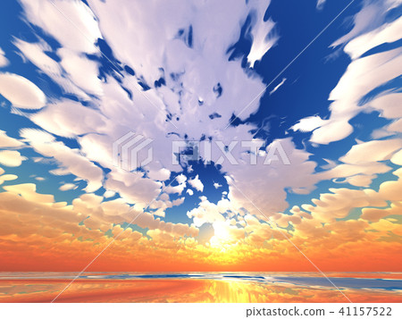 Wind and clouds with the sea Wind and clouds with the sea 41157522