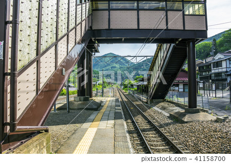 Nagano Prefecture JR Chuo Line Naraichi Station Nagano Prefecture JR Chuo Line Naraichi Station 41158700