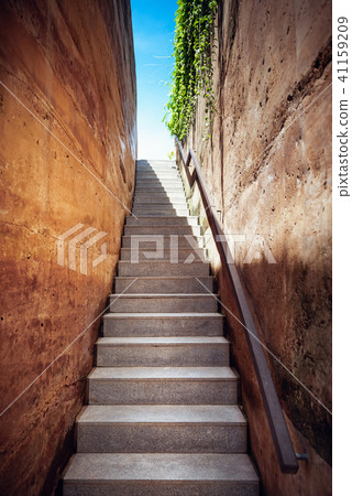 Staircase outdoor and modern architecture 41159209