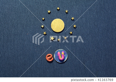 United Europe symbol sun in a circle of stars 41163769