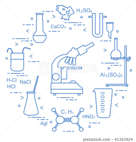 Chemistry scientific, education elements 41163924