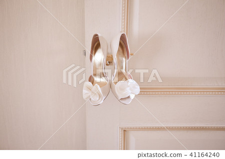 bridal shoes, beige suede bridal shoes, beige suede 41164240