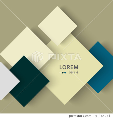 Vector squares design. Modern abstract colors background Vector squares design. Modern abstract colors background 41164241