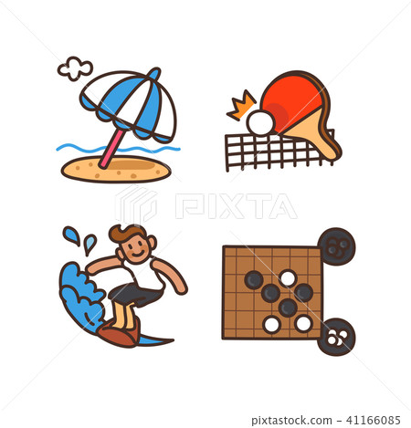 Vector - Related to life and daily flat icon set.042 Vector - Related to life and daily flat icon set.042 41166085