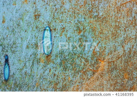 Metal surface with rust spots, background texture 41168395