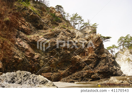 通過三陸Kurosaki Nedari海灘的旅程 41170543