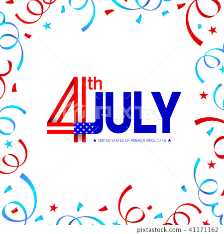 Happy USA Independence Day 4 th of July. Happy USA Independence Day 4 th of July. 41171162