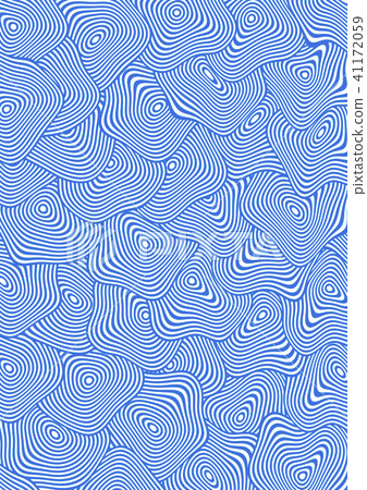 Wavy geometric pattern 41172059