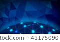 Cryptocurrency decentralized blockchain globe  41175090