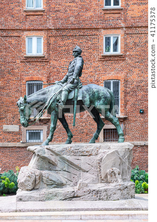 Monument to Giuseppe Missori in Milan.  41175378