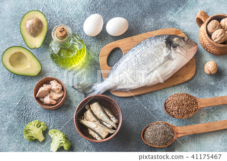 Food with Omega-3 fats 41175467