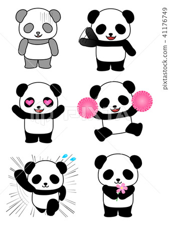 Panda 6 pattern chia etc. Panda 6 pattern chia etc. 41176749