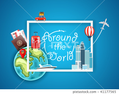 Around the world concept Around the world concept 41177565