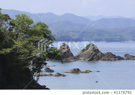 宮城縣 南三陸海 照片素材 圖片 圖庫
