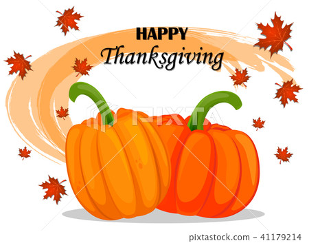 Happy Thanksgiving Day greeting card Happy Thanksgiving Day greeting card 41179214