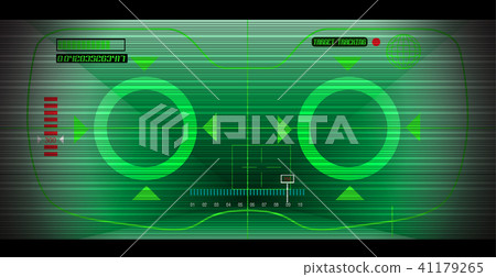 Night Vision Scope, vector illustration 41179265