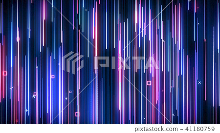 Pink-blue neon animated VJ background 41180759