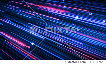 Pink-blue neon animated VJ background 41180764