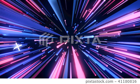 Pink-blue neon animated VJ background 41180816