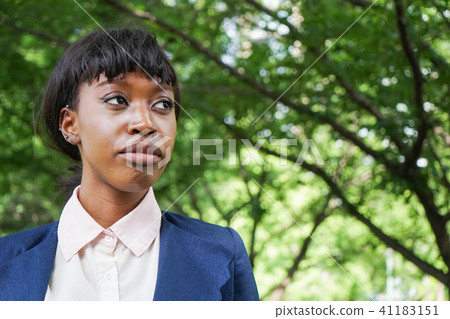 黑人女性肖像 41183151