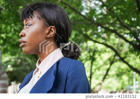 黑人女性肖像 41183152